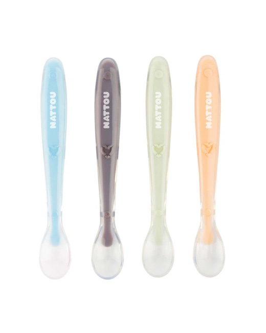 Set de 4 cuillères en silicone