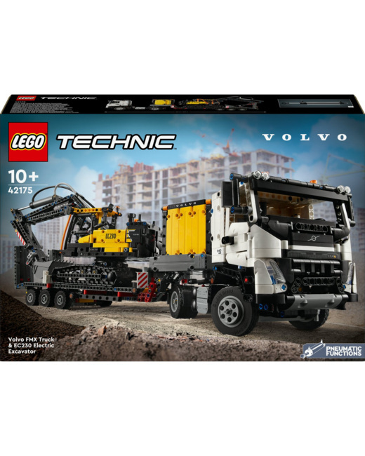 Camion Volvo FMX pelleteuse EC320 Technic