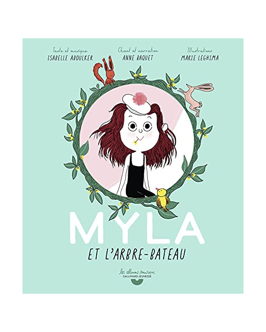Livre Myla Et L'Arbre Bateau Livre-Cd