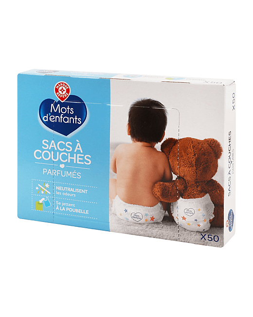 Sacs à couches parfumés (x50)