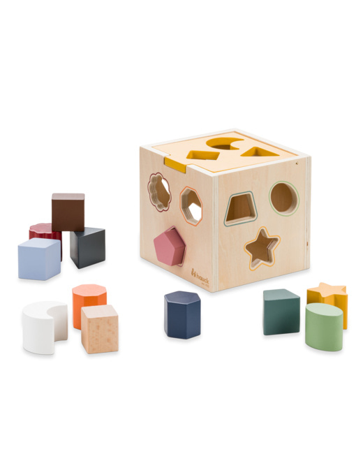 Cube de tri en bois Sort N Tidy