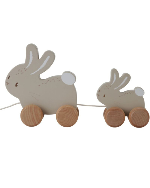 Jouet à tirer lapin Baby bunny