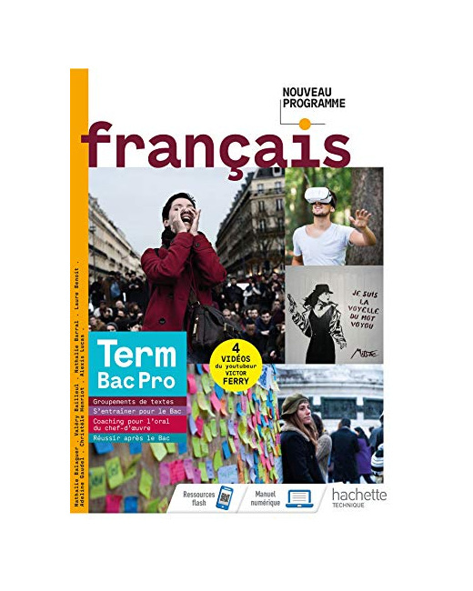 Français terminale Bac Pro - livre élève - Éd. 2021