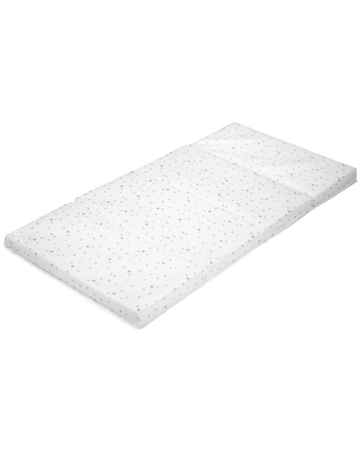 Matelas bébé pliant, 60x120 cm, petites étoiles