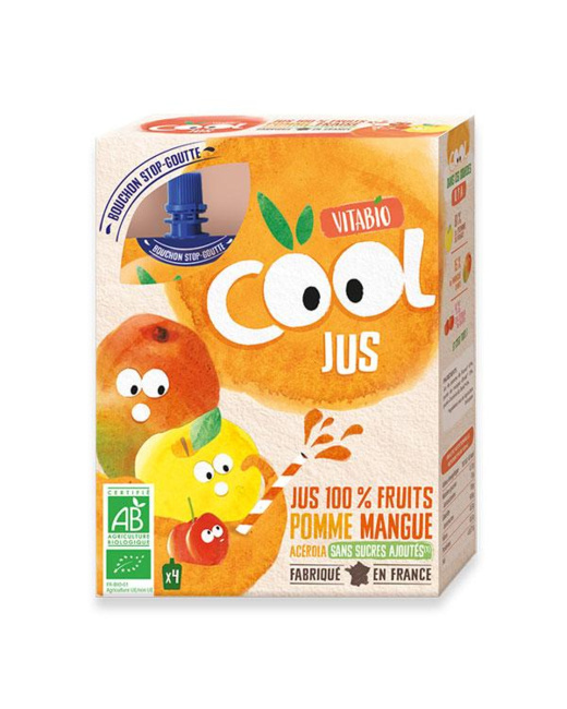Cool Jus - Pomme de France Mangue Acérola