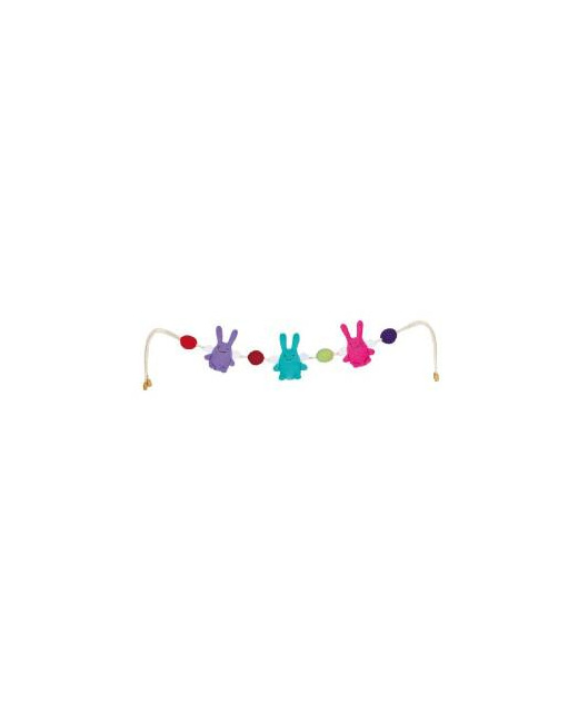 Boulier hochet de berceau Ange Lapin