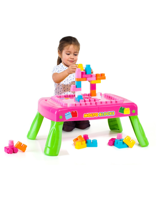 Table de jeu avec blocs