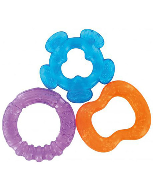 3 anneaux de dentition à rafraichir 