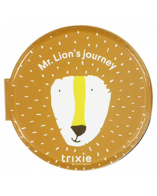 Livre de bain mr. lion est en voyage