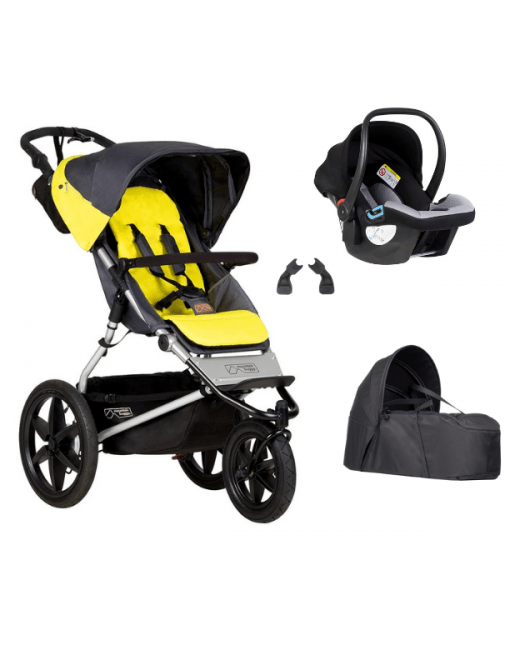 Poussette Terrain + coque auto Protect