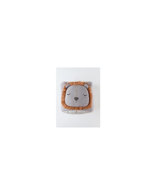 Panier de rangement en tricot jacquard bio