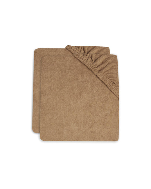 Lot de 2 housses de matelas à langer éponge Basics