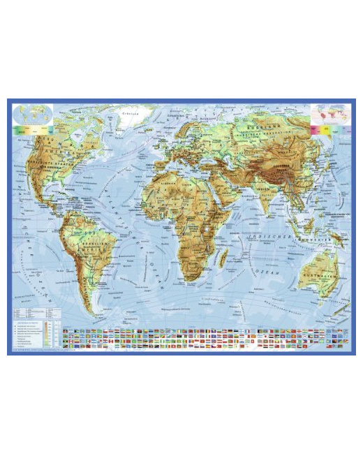 Puzzle - Carte du monde politique - 300 pièces