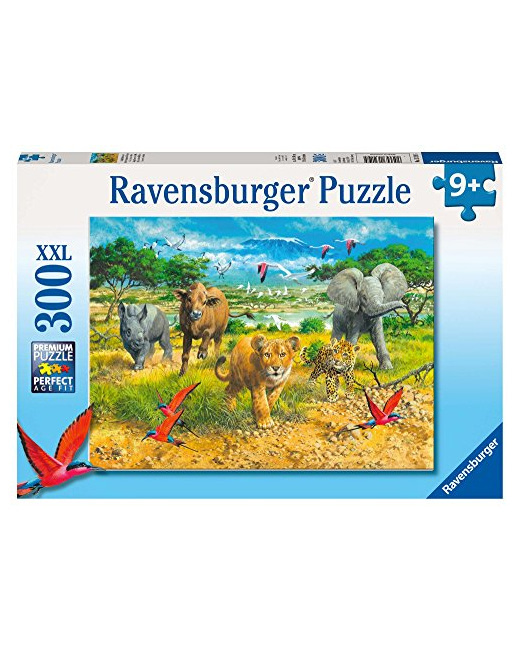 Puzzle - Bébés animaux d’Afrique - 300 pièces