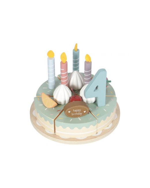 Gâteau d'anniversaire en bois XL