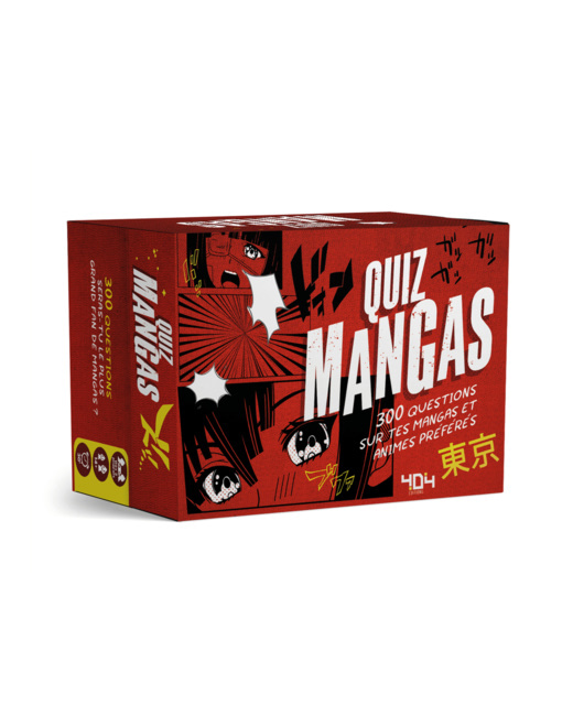 Mini quiz manga 300 questions