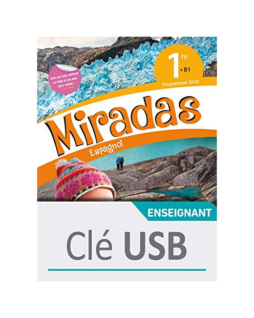 Miradas 1ère - Clé USB - Ed. 2019