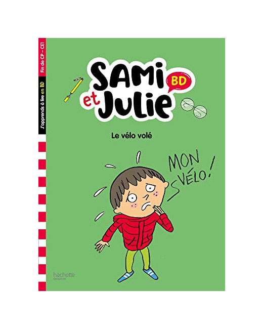 Sami et Julie BD Fin de CP- CE1 - Le vélo volé