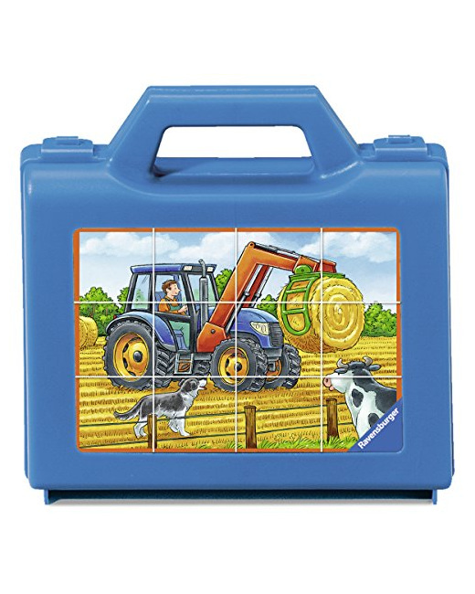 Puzzle - Véhicules à la ferme - 12 pièces