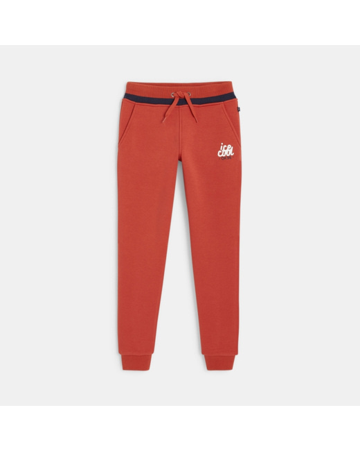 Pantalon de jogging "ice cool" orange garçon