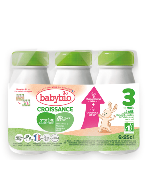 Lait Croissance Liquide 25cl