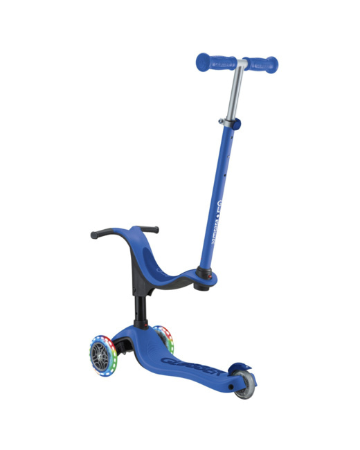 Trottinette lumineuse 3 en 1 bleu foncé