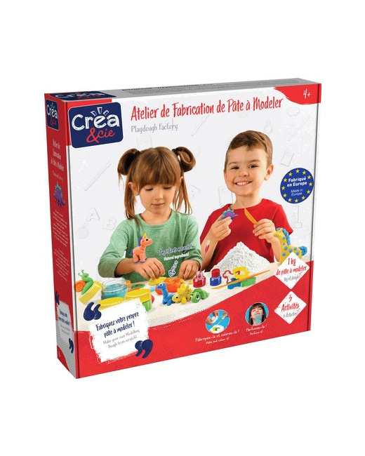 Atelier de fabrication de pâte à modeler