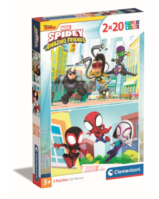 Puzzle Spidey And His Amazing Friends - 2x20 pièces