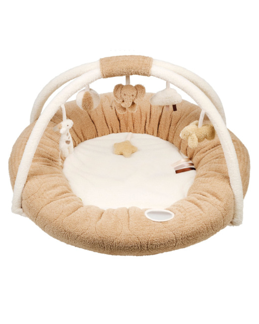 Tapis d'éveil pouf avec arches Teddy Bouclette