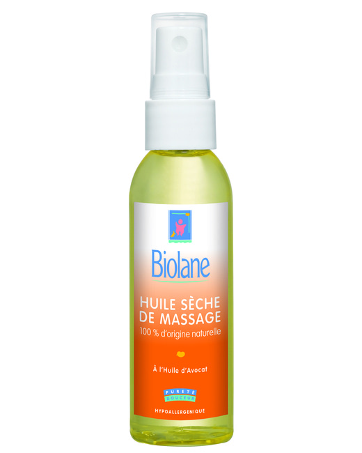 Huile sèche de massage