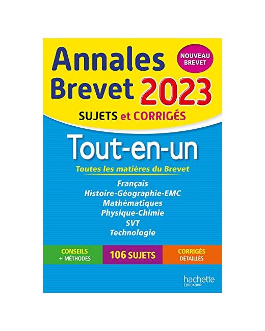 Annales BREVET 2023 Tout-en-un
