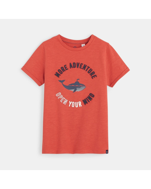 T-shirt à motif orange garçon