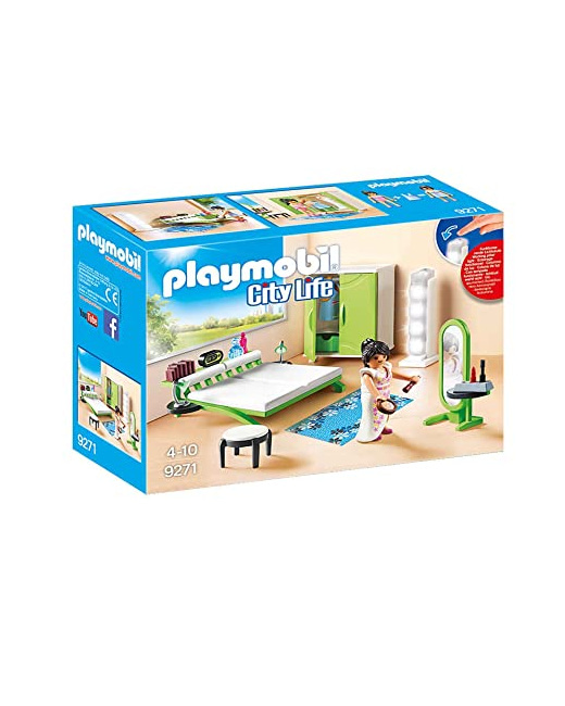 Playmobil City Life - Chambre avec espace maquillage