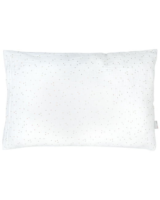 Taie d'oreiller en gaze de coton, Jeanne