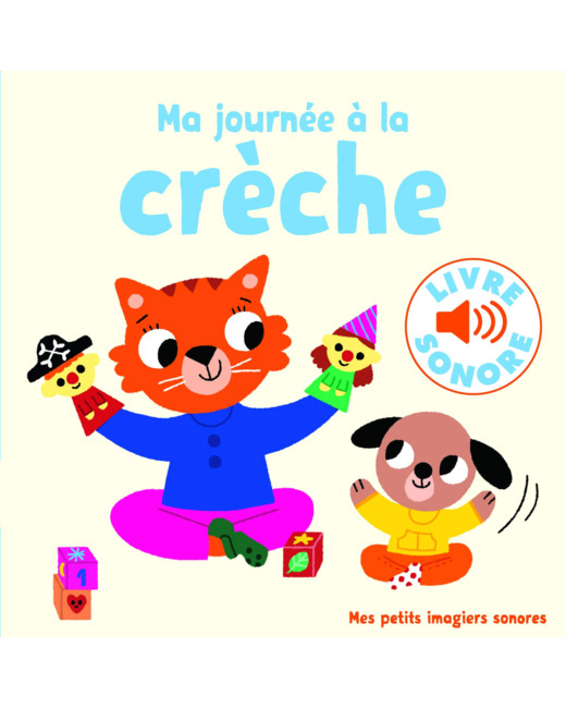 Livre sonore A la crèche