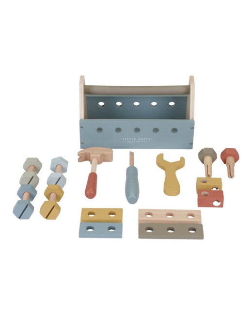 Boîte à outils en bois