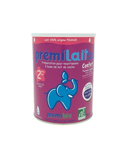 Prémilait 2ème âge lait de suite Confort