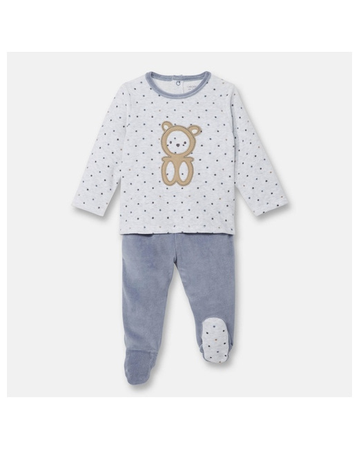Pyjama velours imprimé à motif