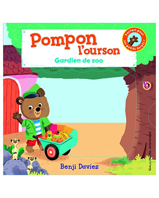 Livre Pompon L'Ourson Gardien De Zoo