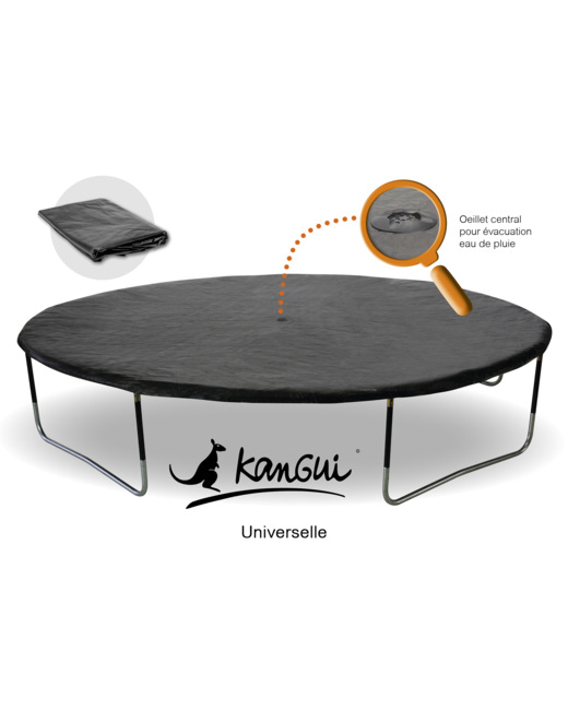 Bâche de protection adaptable à tous trampolines