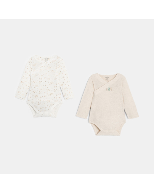 Body évolutif naissance (lot de 2)