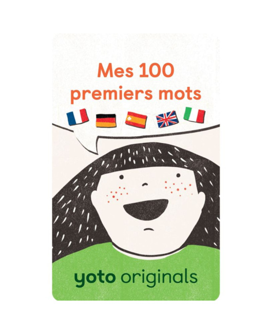 Carte Mes 100 premiers mots pour Yoto Player et Mini