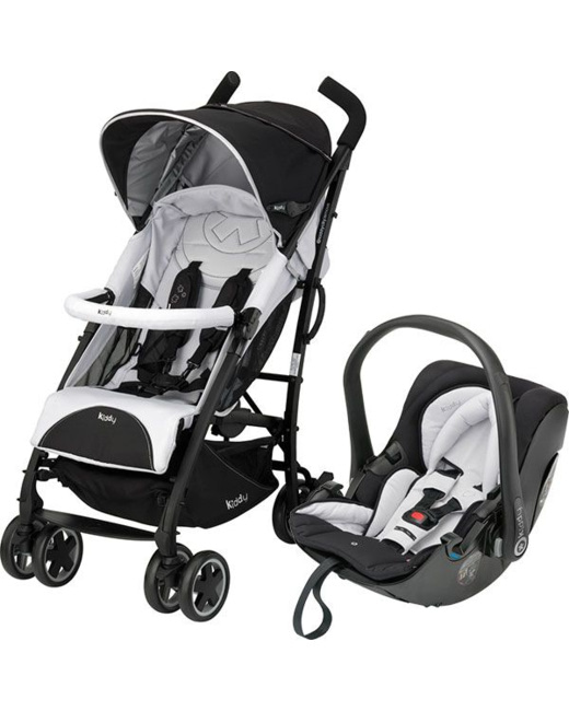 Poussette duo city'n move avec siège-auto évolution