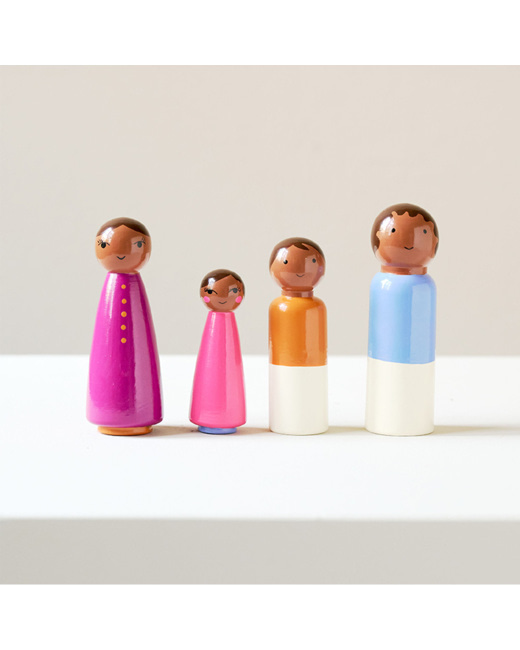 Figurines pour maison de poupées Ma Petite Famille Bougainville