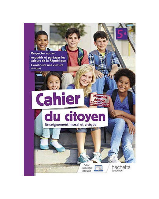 Cahier du citoyen 5e - éd. 2019