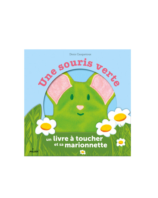 Livre tissu Une souris verte