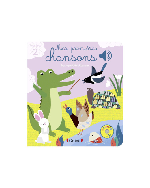 Livre sonore Mes premières chansons Vol. 2