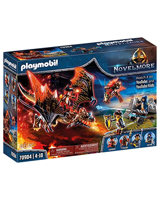 Playmobil Novelmore - Chevaliers Novelmore Dragon de Burnham Raiders