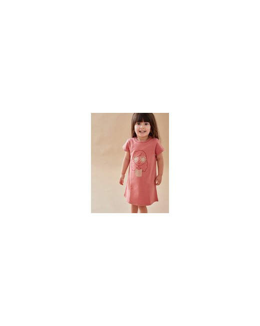 Robe petite fille en molleton