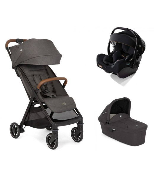Poussette trio pact pro + siège auto i-jemini + nacelle ramble 